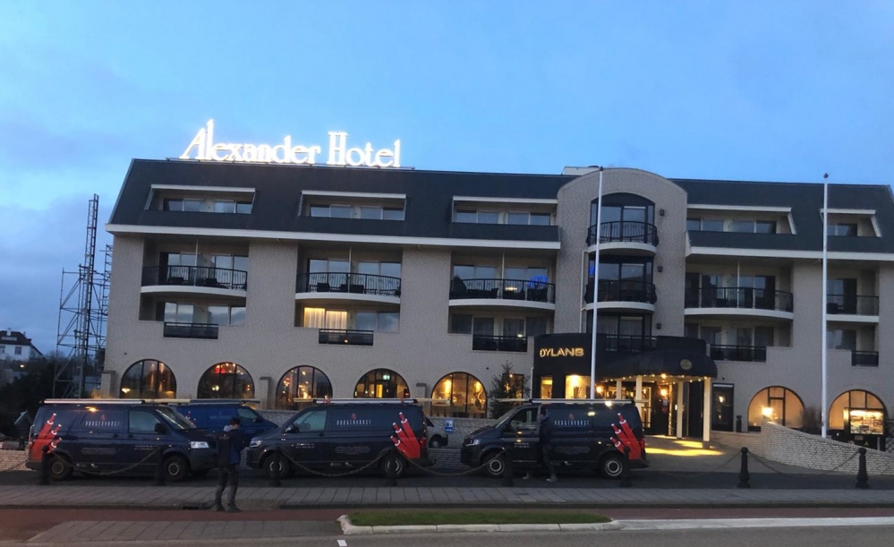 Alexander hotel verbouwing kamers parkeergarage hoogervorst elektrotechniek noordwijk 